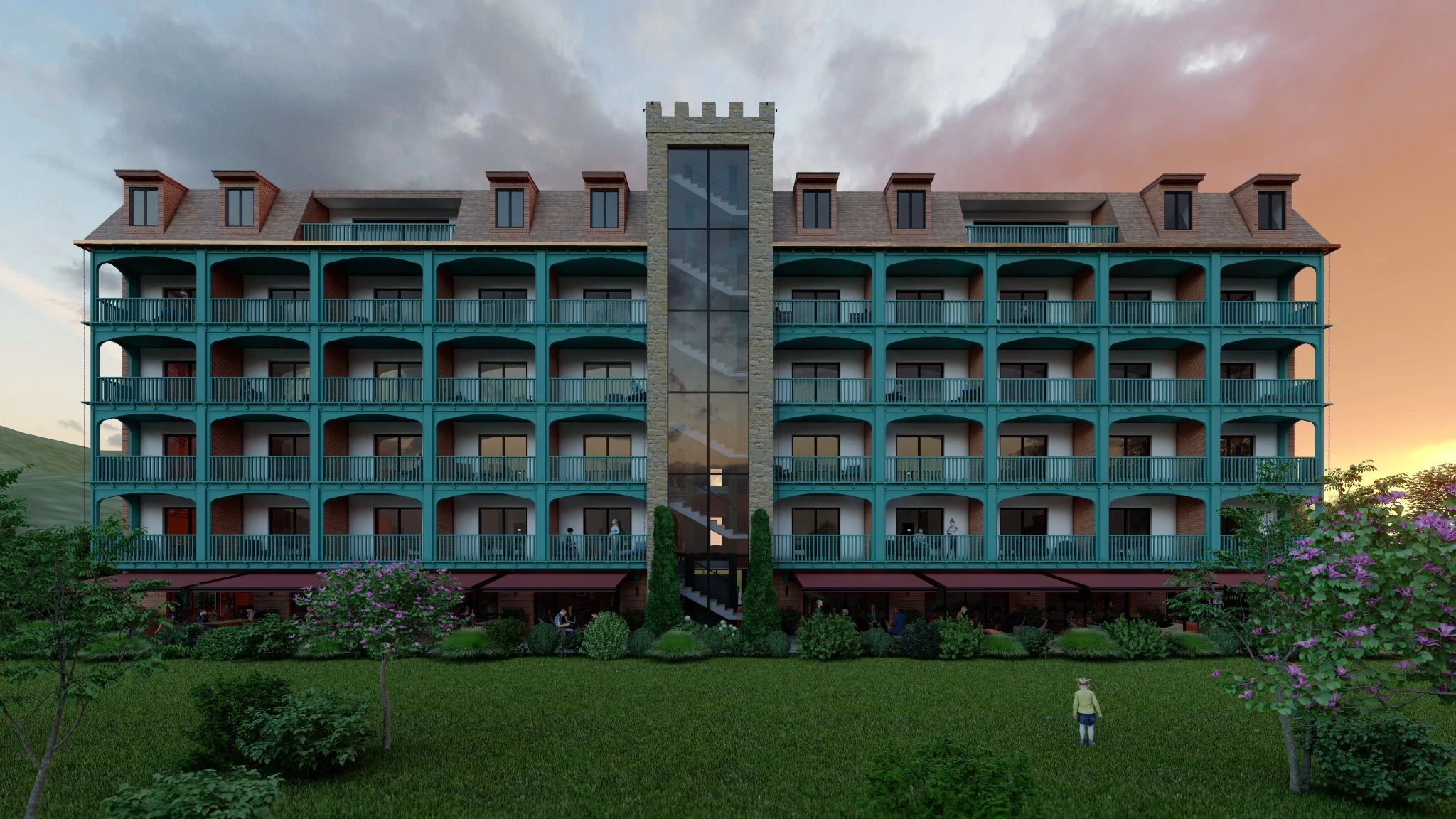 Luxury architectural visualization by ARE